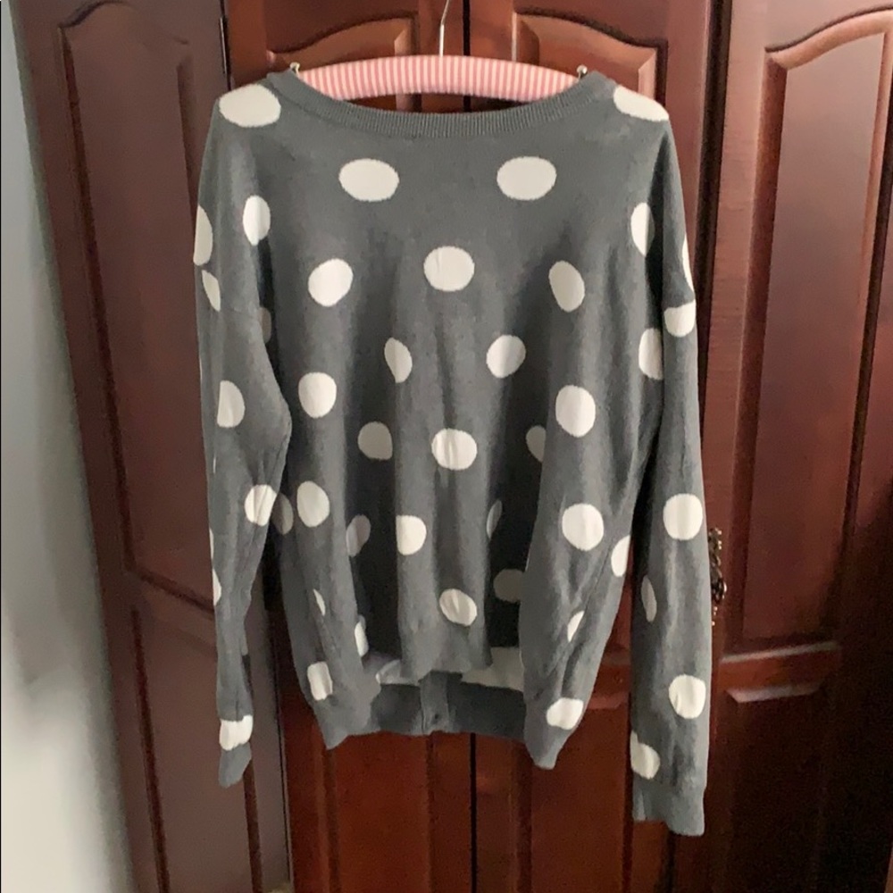 FOREVER 21 Polka Dot Sweater